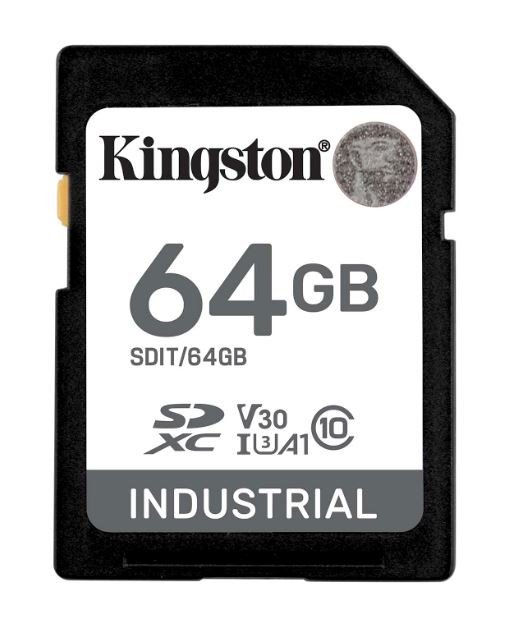 Karta microSD 64GB CL10 UHS-I Industrial 