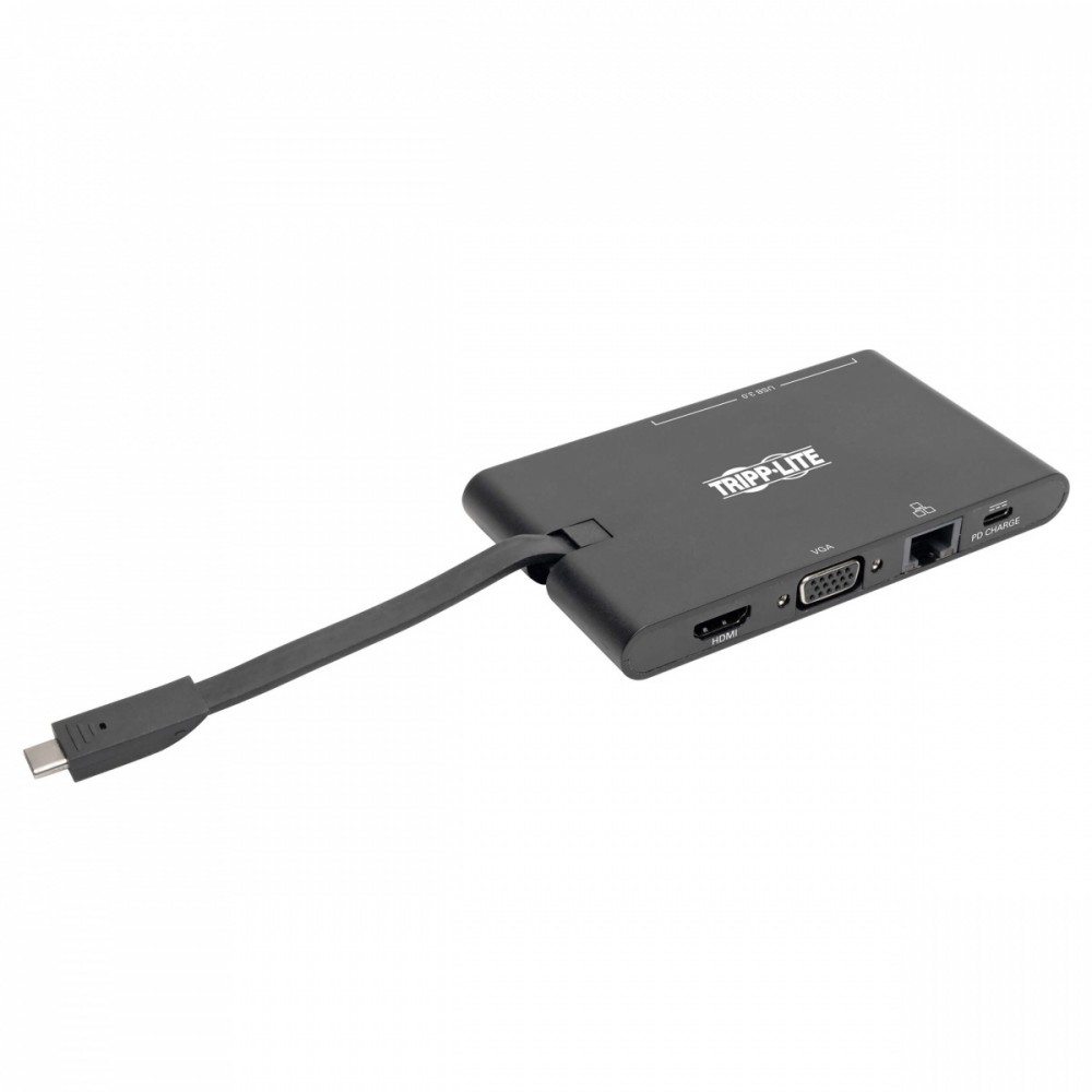 Adapter USBC DOCK,HDMI/VGA/GBE/ /HUB/S U442-DOCK3-B 