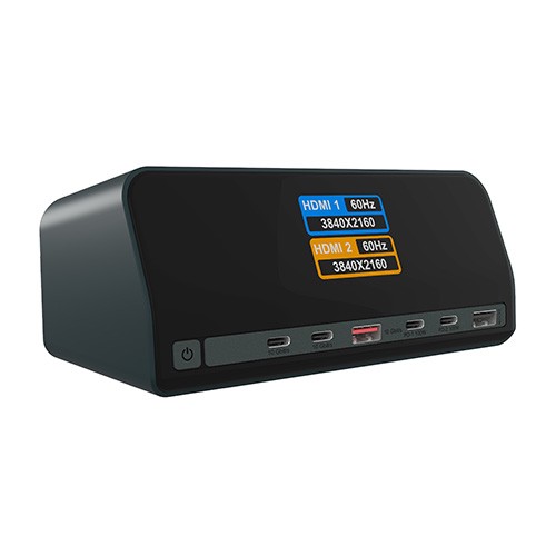 Stacja dokująca IB-DK2300-CH 11w1 USB, HDMI, 100W PD, LAN