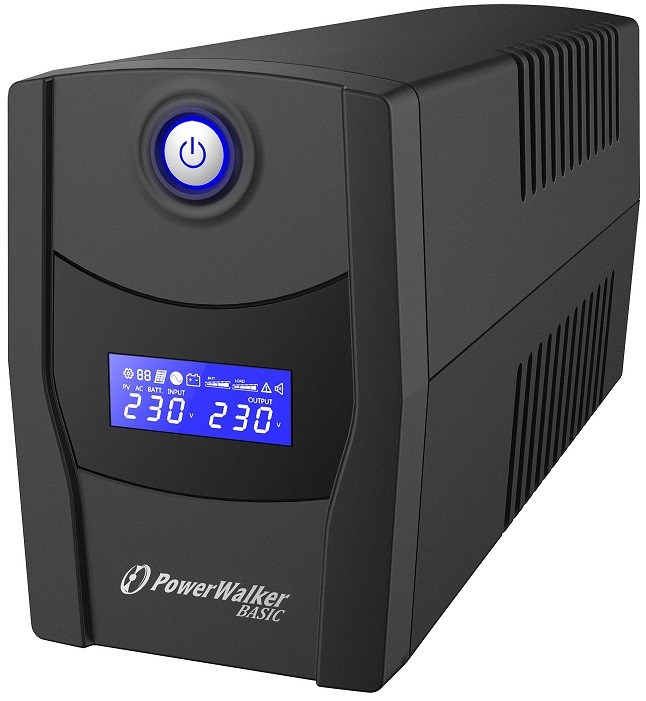 Zasilacz awaryjny line-interactive 800VA STL FR 2x PL 230V, USB, RJ11/45 In/Out 