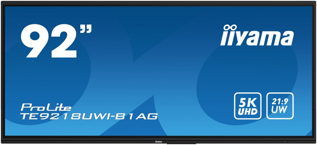 Monitor 92 cale TE9218UWI-B1AG, INFRARED,40pkt,VA,21:9,4xHDMI,DP,    USB-C,RJ45,8/64GB 