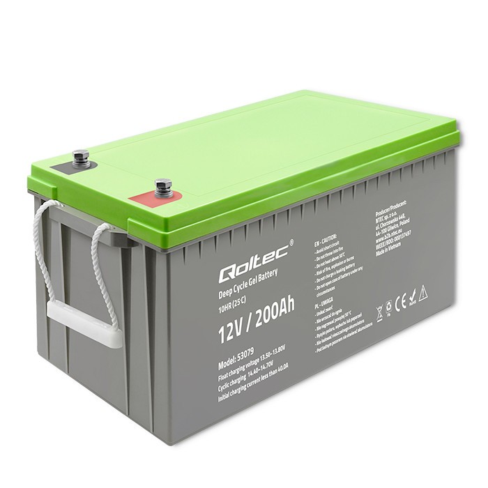 Akumulator żelowy Deep Cycle | 12V | 200Ah 
