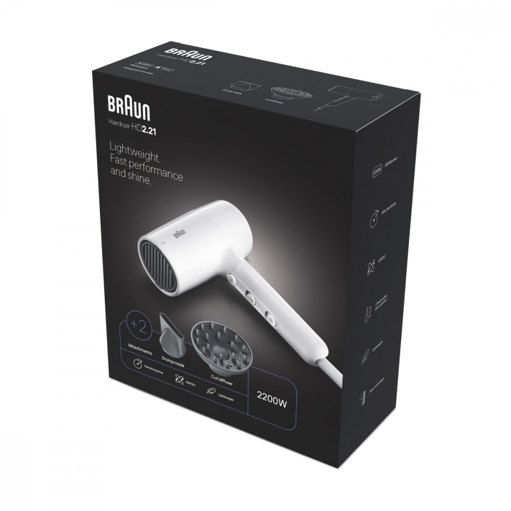 Suszarka do włosów z dyfuzorem 2200W HD226E