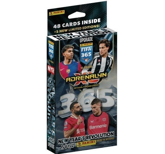 Karty kolekcjonerskie FIFA 365 2025 Upgrade New Yer's Revolution 