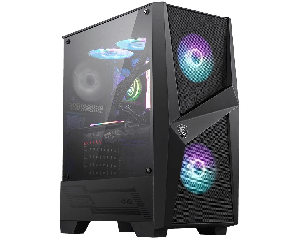 Obudowa MAG FORGE 100R ARGB FAN Glass Window 2xUSB 