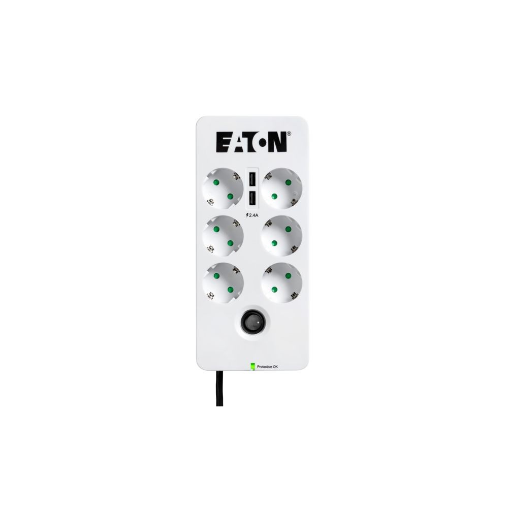 Listwa zasilająca Protection Box 6 USB DIN 