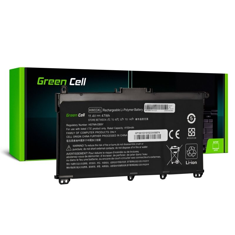 Bateria HW03XL 11,4V 4150mAh do HP 250 G9 255 G8 17-CN 15-EG 15-E 