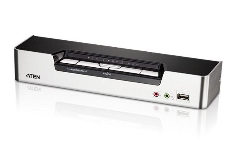Przełącznik 4 portowy USB HDMI/Audio KVMP Switch CS1794-AT-G 