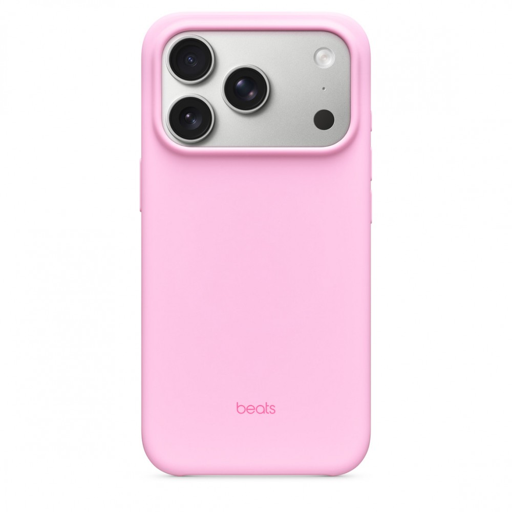 Etui Beats zgodne z MagSafe i panelem Sterowanie aparatem do iPhonea 17 Pro - opalowy różowy
