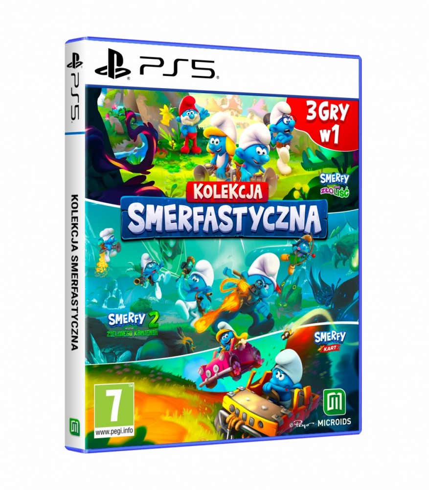 Gra PlayStation 5 Kolekcja Smerfastyczna 3w1 