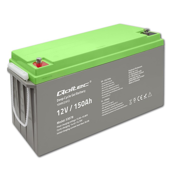 Akumulator żelowy Deep Cycle | 12V | 150Ah 