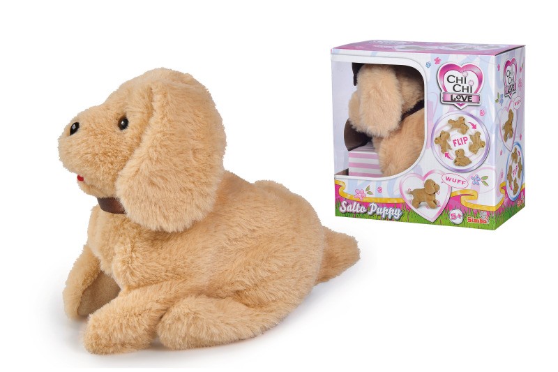 Maskotka interaktywna CCL Salto Puppy, 20 cm 