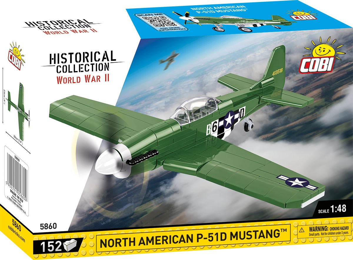 Klocki P-51D Mustang 