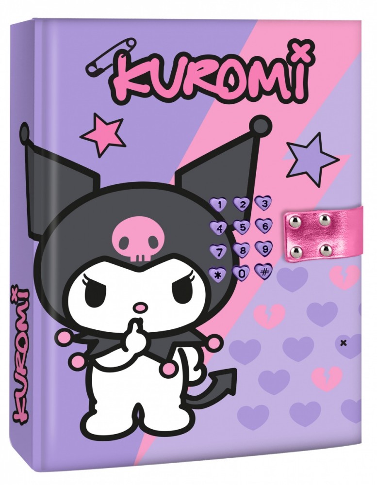 Pamiętnik na kod z dźwiękiem Kuromi 