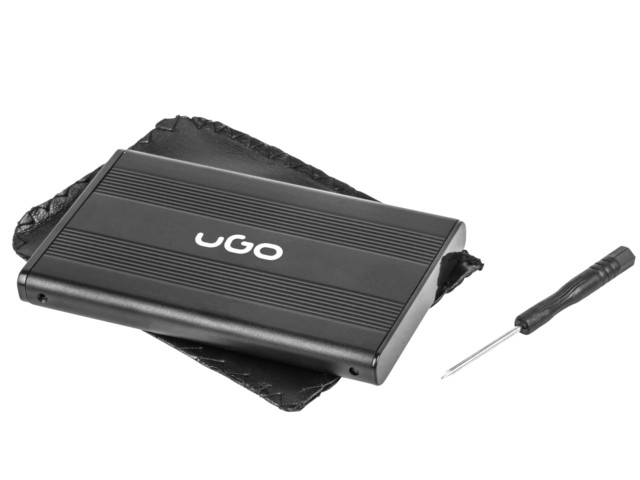 Kieszeń zewnętrzna SATA 2,5'' USB 2.0 Aluminium 