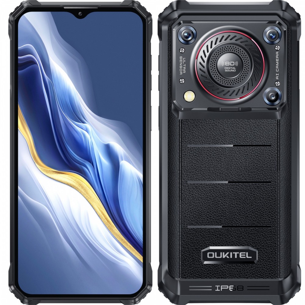 Smartfon WP36 Pro 4G 6/256GB IP69K Czarny 