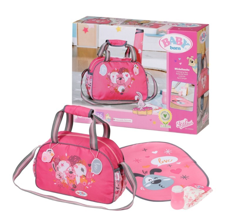 Torba na pieluchy i przewijak Baby Born