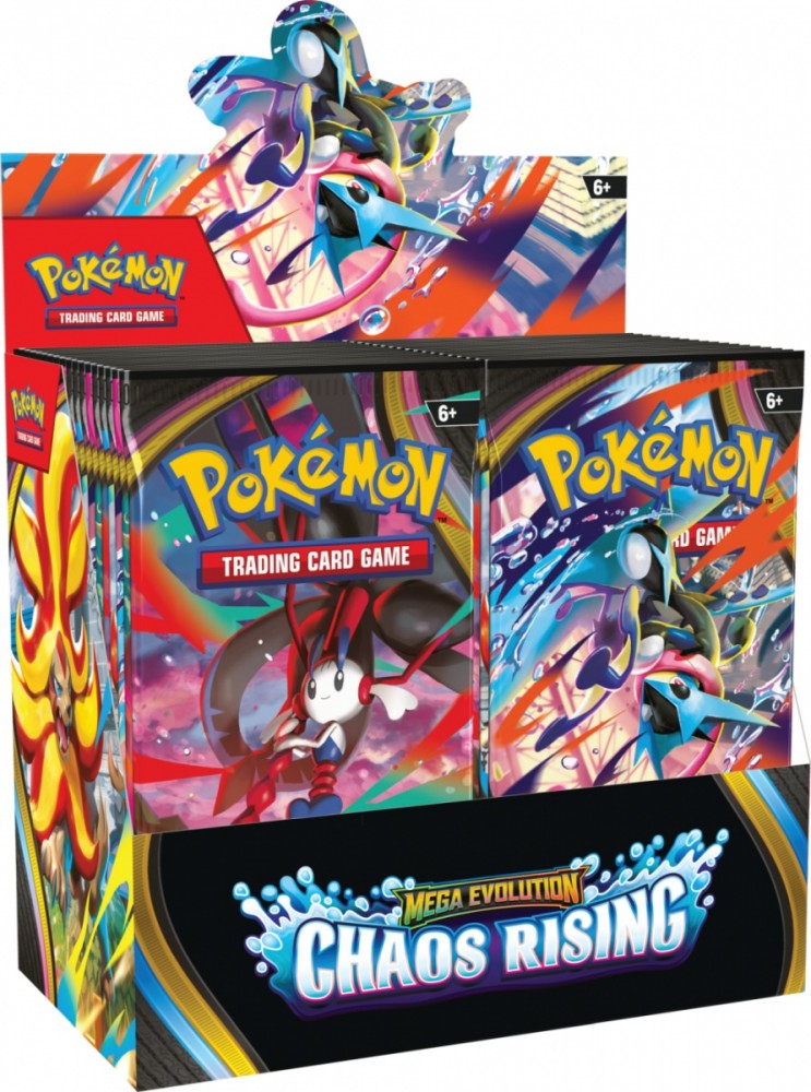 Karty Mega Evolution - Chaos Rising - Booster Display (36 sztuk)