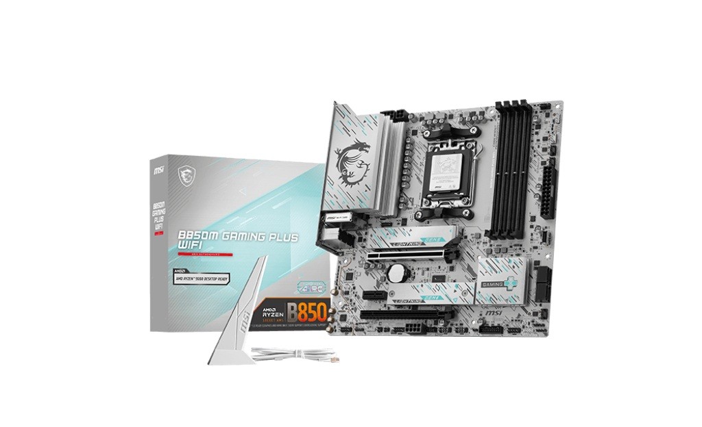 Płyta główna B850M GAMING PLUS WIFI AM5 4DDR5 mATX 