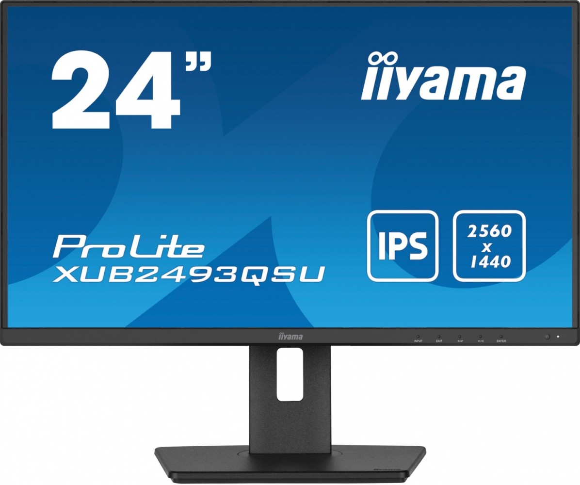Monitor 23.8 cala XUB2493QSU-B5 IPS,QHD,HDMI,DP,HAS(150mm),2x2W,USB3.0 
