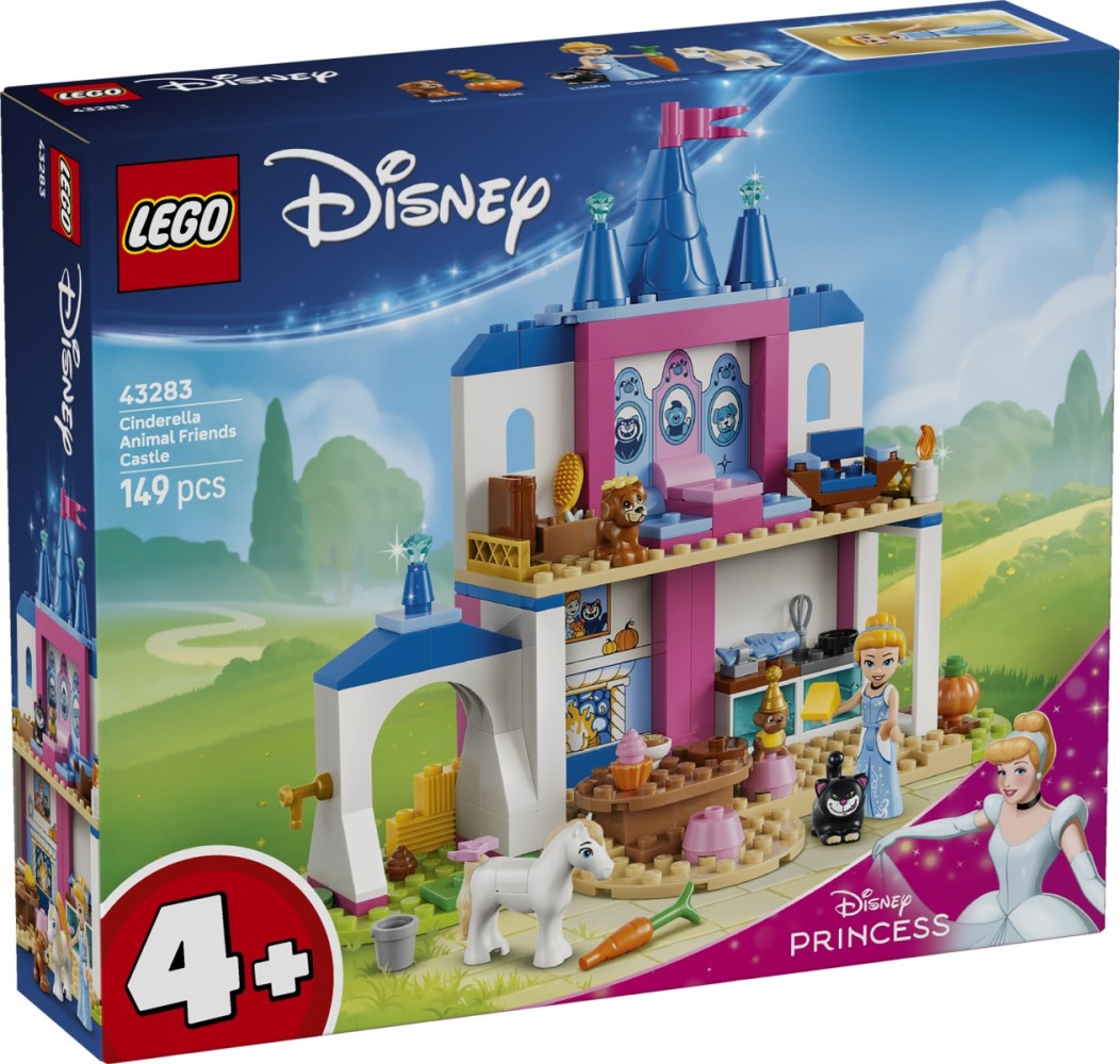 Klocki Disney 43283 Zamek Kopciuszka i jej zwierzęcych przyjaciół 