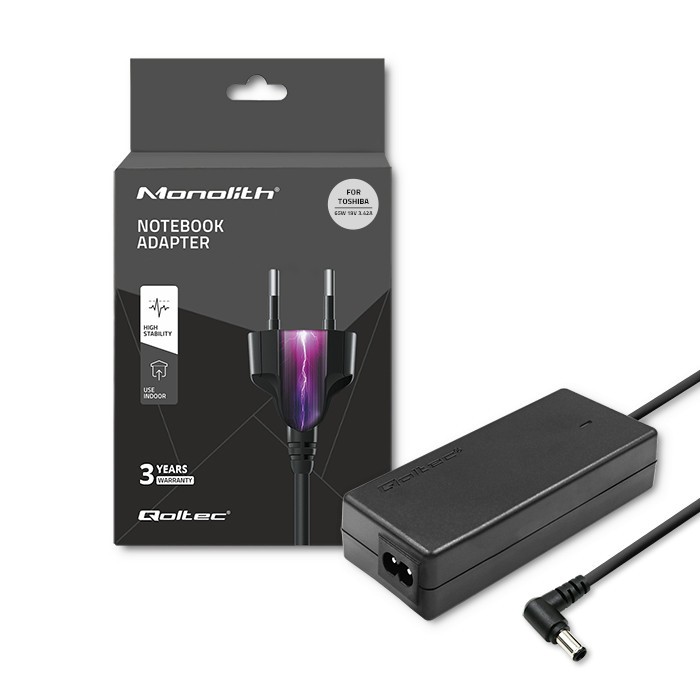 Zasilacz do Toshiba 65W | 19V | 3.42A | 5.5*2.5 