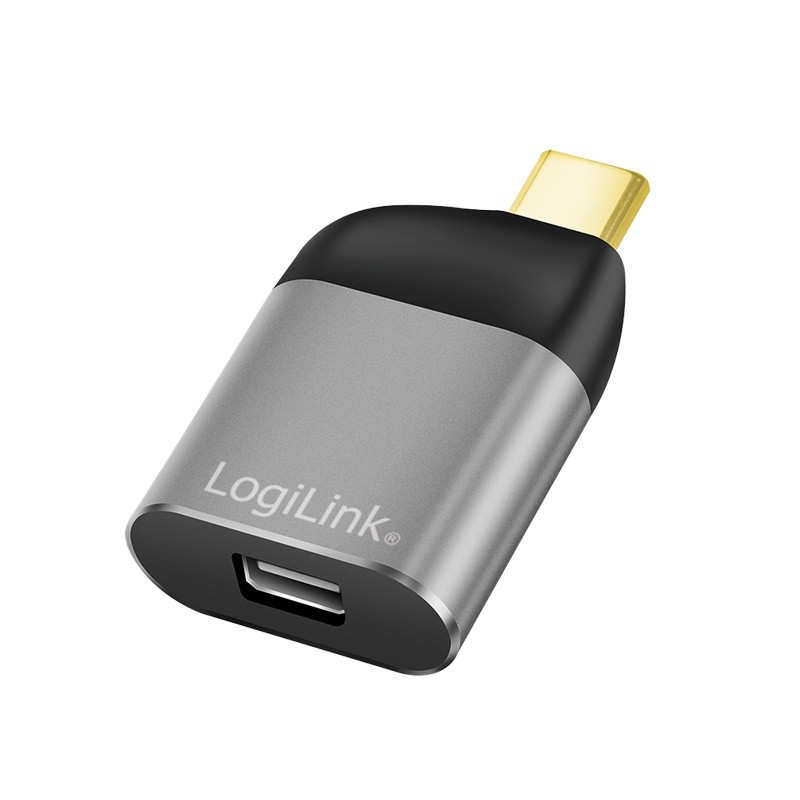 Adapter USB Type-C, do mini DB/F, 8K 