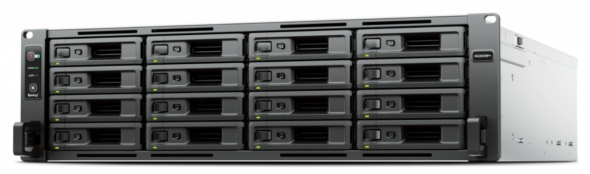 Serwer NAS RS2825RP+ V1780B 8GB 2x1GbE 1x10GbE 3Y 