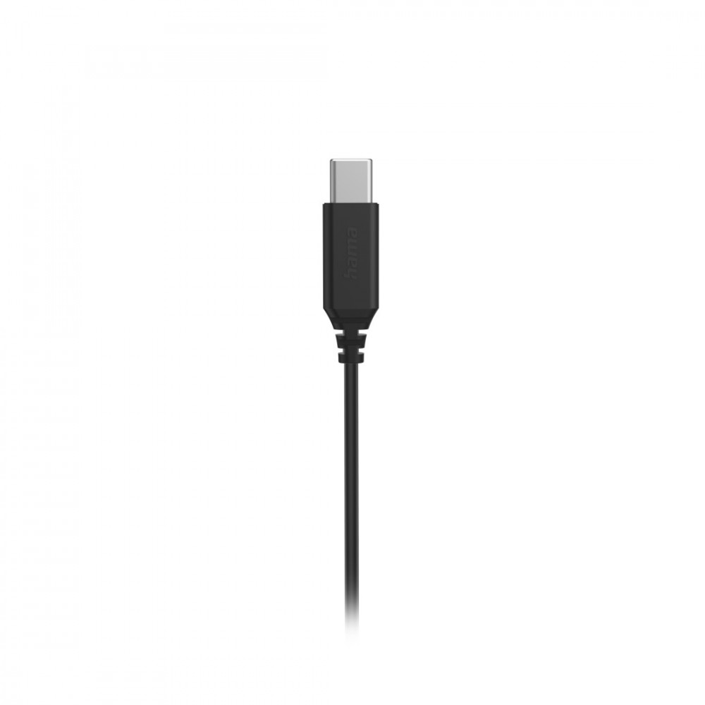 Słuchawki dokanałowe USB C Czarne 