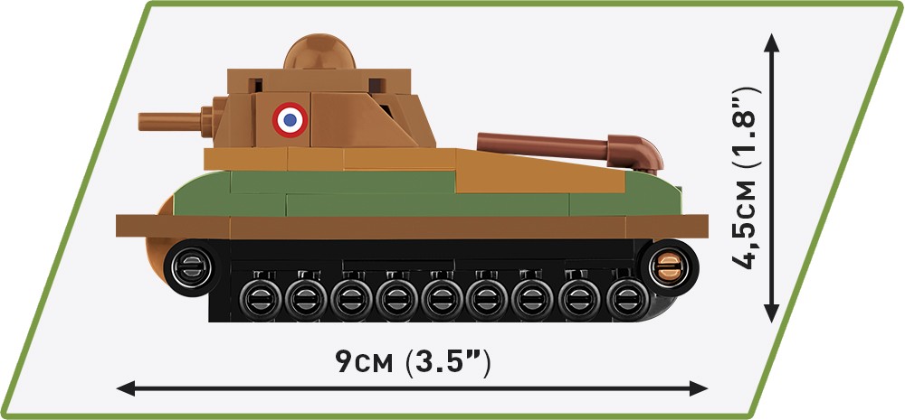 Klocki Historical Collection Somua S-35 