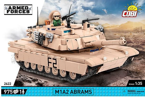 Klocki M1A2 Abrams 