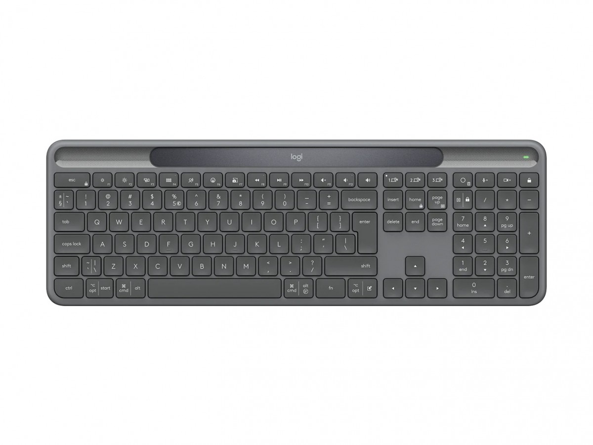 Klawiatura Slim Solar+ for Business grafitowa
