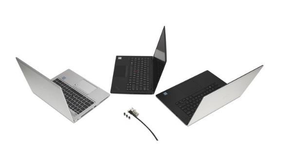 Blokada do laptopa Universal 3-in-1 Combin T-Bar, Nano, Wedge 