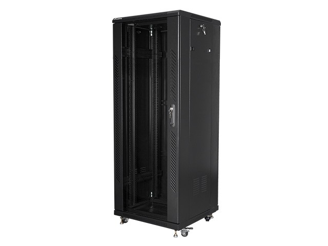 Szafa stojąca Rack 19cali 32U 600x600mm czarna 