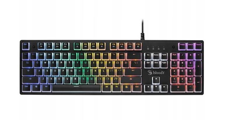 Klawiatura mechaniczna Bloody S510R Pudding (Blue Switch) 