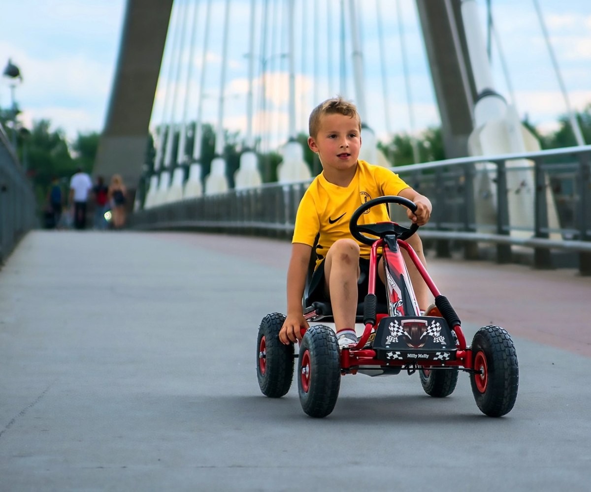 Gokart na pedały Thor Czerwony
