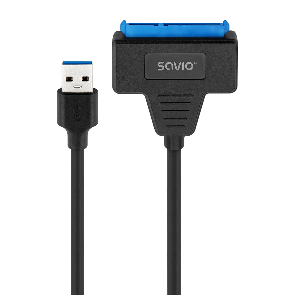 Adapter USB-A 3.1 Gen 1 (M) - SATA (F) do dysków SATA 2.5 cala , AK-68 